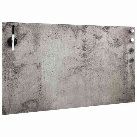 Vidaxl magneetbord wandgemonteerd 100x60 cm glas
