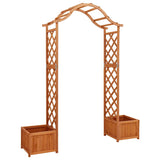 Vidaxl Pergola con Pinewood Solid Pinewood