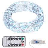 Garland leggera Vidaxl con 300 LED 30 m di bianco freddo