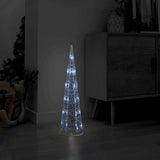 VidaXL Lichtkegel decoratief LED koudwit 60 cm acryl