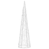 Vidaxl lichtkegel decoratief led blauw 60 cm acryl