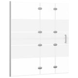 Vidaxl douchewand inklapbaar 120x140 cm esg wit