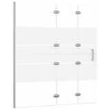 Vidaxl shower enclosure Collapsible 120x140 cm ESG white