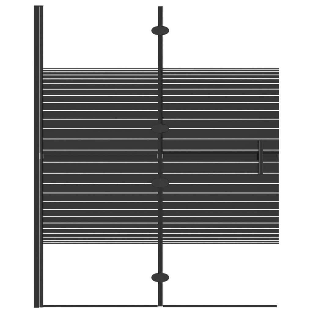 Vidaxl Shower Emplace 100x140 cm esg czarny