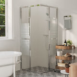 Cabine de douche Vidaxl 80x80x180 cm ESG