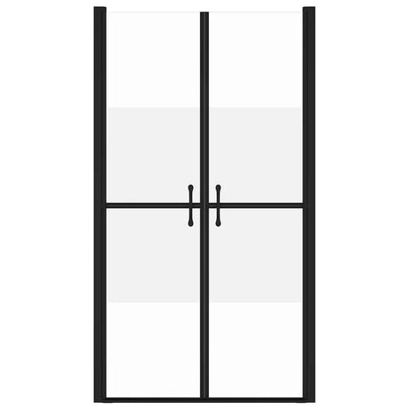Vidaxl douchedeur (73-76)x190 cm esg halfmat