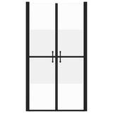 Vidaxl douchedeur (78-81)x190 cm esg halfmat