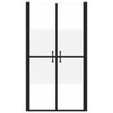 Vidaxl douchedeur (88-91)x190 cm esg halfmat