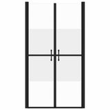 Vidaxl douchedeur (93-96)x190 cm esg halfmat