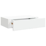 Vidaxl wandschap met lade 40x23,5x10 cm mdf wit