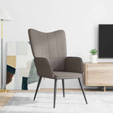 Vidaxl relaxstoel stof taupe