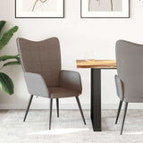 Vidaxl relaxstoel stof taupe