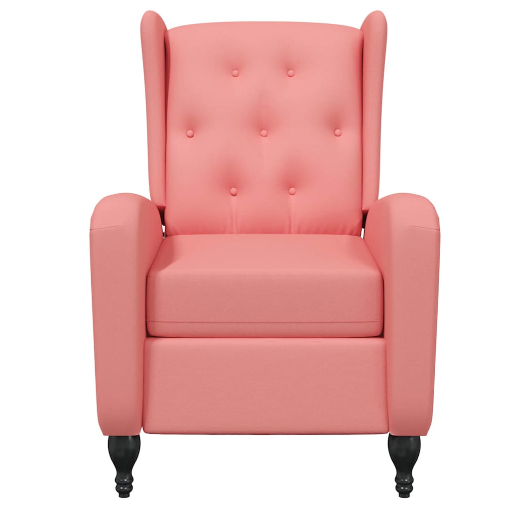 Vidaxl massagestoel verstelbaar fluweel roze
