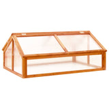 Vidaxl Greenhouse 114x80x50 cm Vurenhout Brown