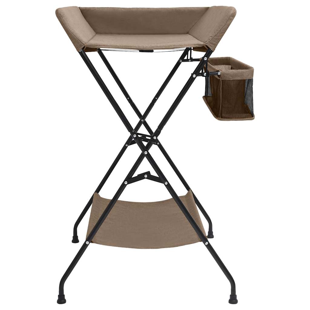 Vidaxl Cambia Tabella Iron Taupe