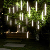 Vidaxl meteoorlichten 20 st 480 led's binnen buiten 30 cm koudwit