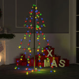 Vidaxl Kegelkerstboom 160 LED all'interno e all'esterno di 78x120 cm