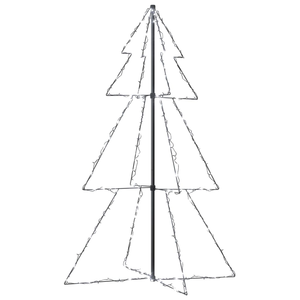 Vidaxl Kegelkerstboom 200 LED all'interno e all'esterno di 98x150 cm