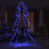 Vidaxl Kegelkerstboom 200 LED all'interno e all'esterno di 98x150 cm