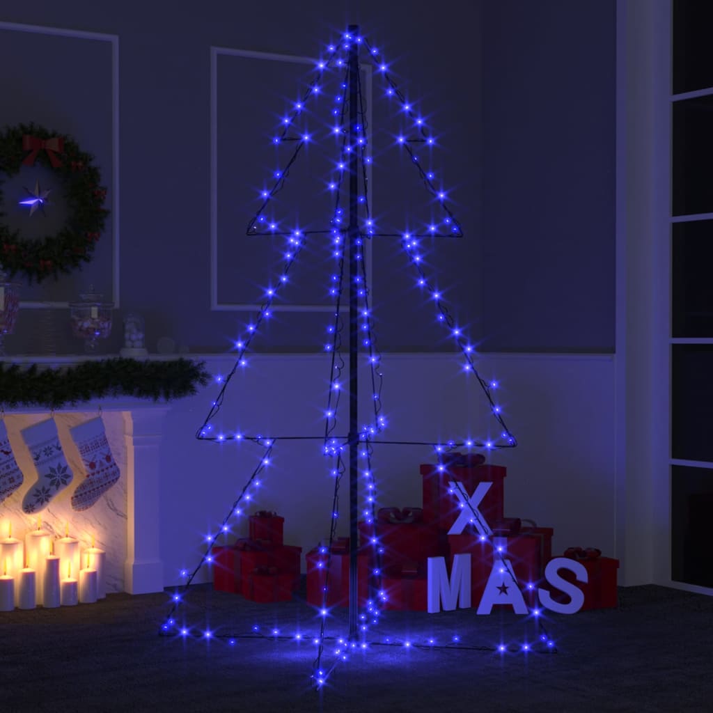 Vidaxl Kegelkerstboom 200 LED all'interno e all'esterno di 98x150 cm