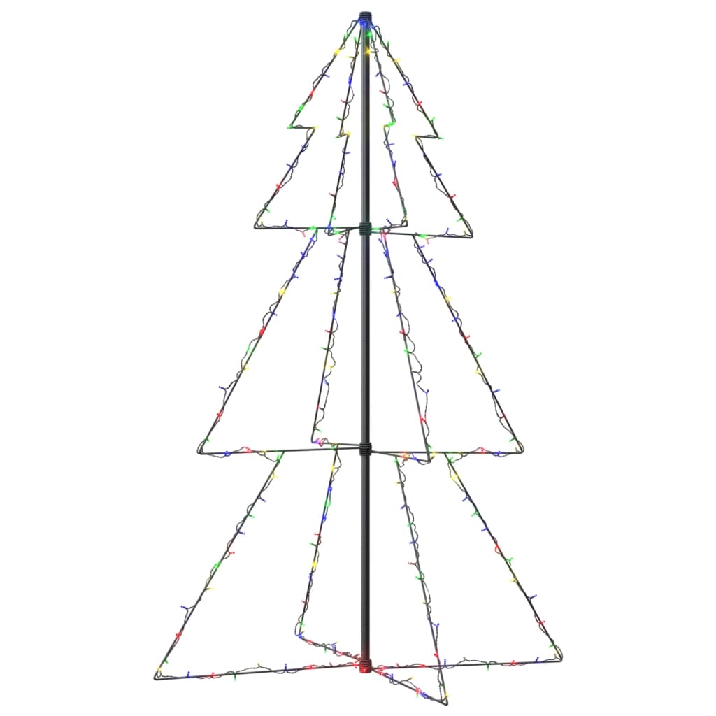 Vidaxl Kegelkerstboom 200 LED all'interno e all'esterno di 98x150 cm