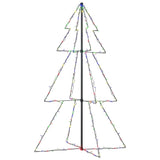 Vidaxl Kegelkerstboom 200 LED all'interno e all'esterno di 98x150 cm