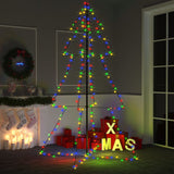 Vidaxl Kegelkerstboom 240 LED all'interno e all'esterno di 118x150 cm