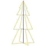 Vidaxl kegelkerstboom 300 led's binnen en buiten 120x220 cm