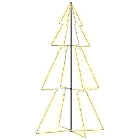 Vidaxl kegelkerstboom 300 led's binnen en buiten 120x220 cm