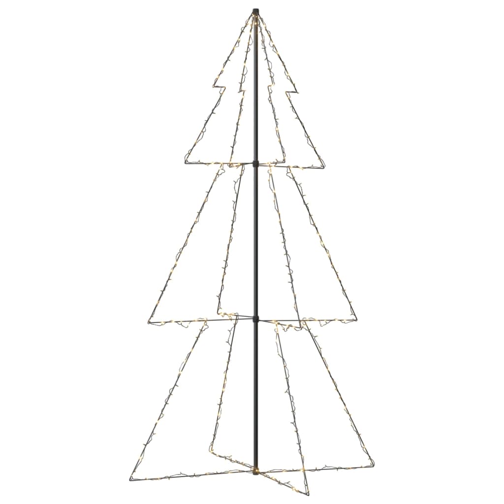 Vidaxl Kegelkerstboom 300 LED'er inde og uden for 120x220 cm