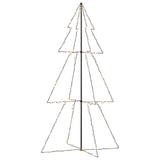 Vidaxl Kegelkerstboom 300 LED'er inde og uden for 120x220 cm