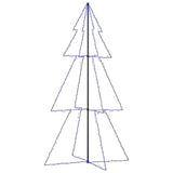 Vidaxl kegelkerstboom 300 led's binnen en buiten 120x220 cm