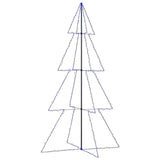 Vidaxl Kegelkerstboom 360 LED all'interno e all'esterno di 143x250 cm