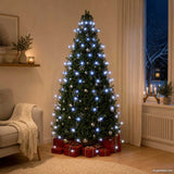 Vidaxl kerstboomverlichting met 150 led's blauw net 150 cm