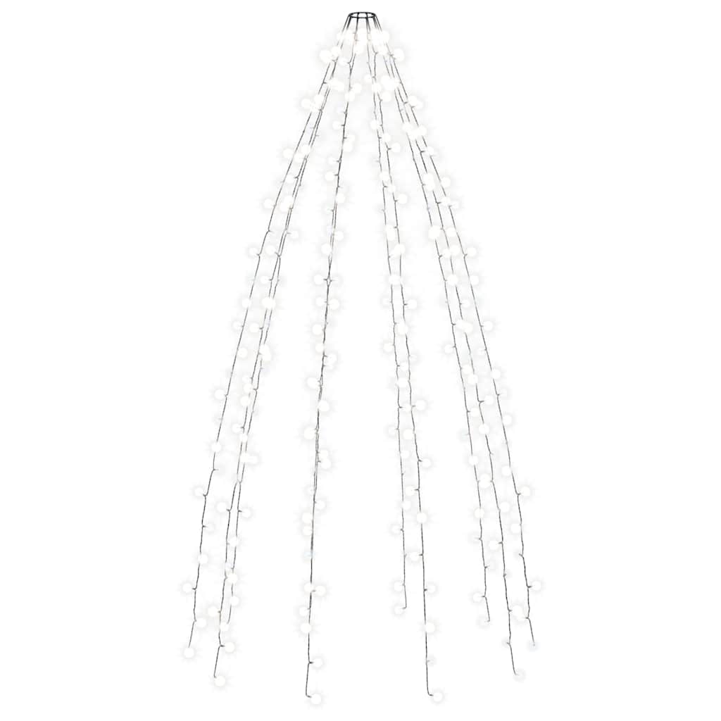Vidaxl kerstboomverlichting met 250 led's koudwit net 250 cm