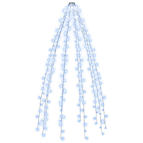 Vidaxl kerstboomverlichting met 250 led's blauw net 250 cm