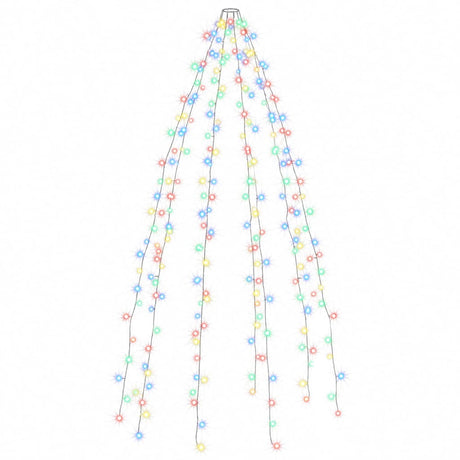 Vidaxl kerstboomverlichting met 250 led's meerkleurig net 250 cm