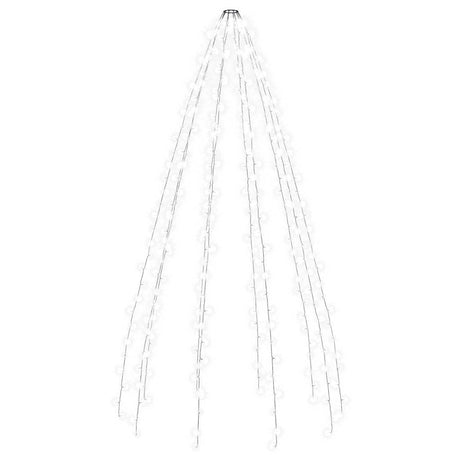 Vidaxl kerstboomverlichting met 300 led's koudwit net 300 cm