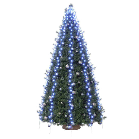 Vidaxl kerstboomverlichting met 400 led's blauw net 400 cm