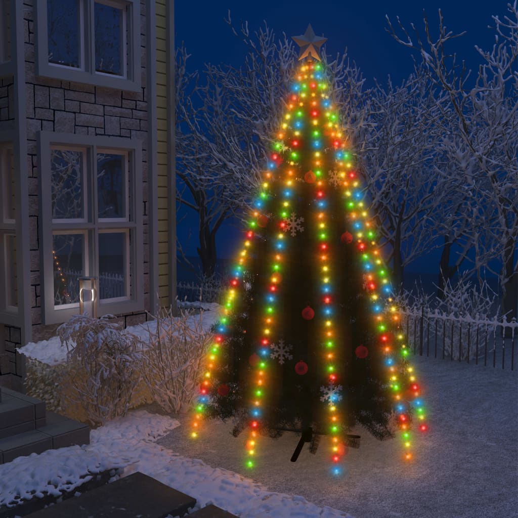 Éclairage d'arbre de Noël Vidaxl avec 400 LEDS Net multiples 400 cm