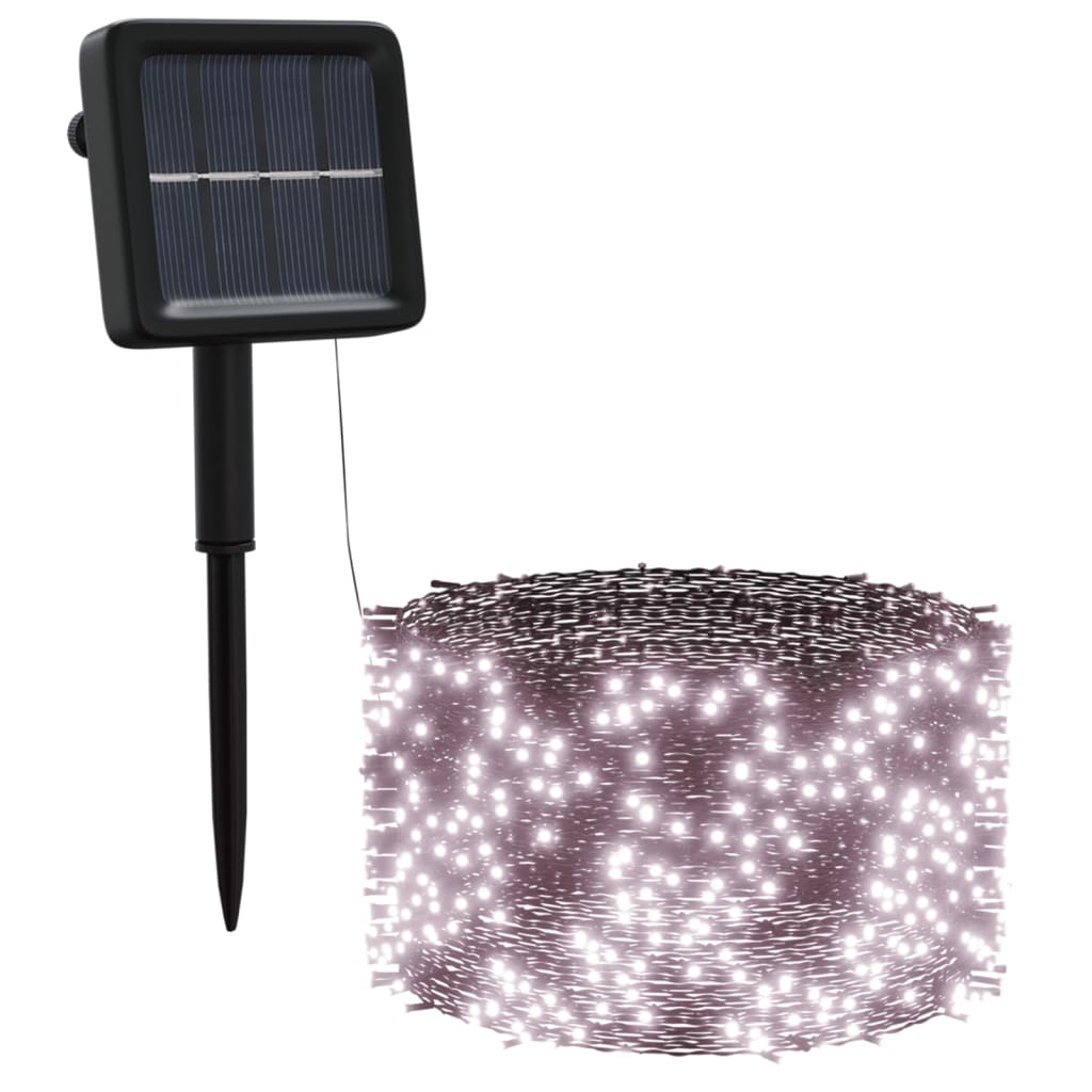 Vidaxl 5 St leichte Schlinge mit 200 LEDs Solar in warmem Weiß draußen