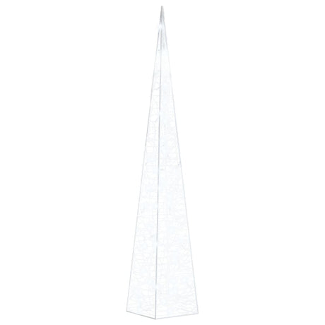 Vidaxl lichtkegel decoratief led 90 cm acryl koudwit