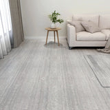 Vidaxl Floorboards 20 ST auto-adhésif 1,86 m² en PVC Gray