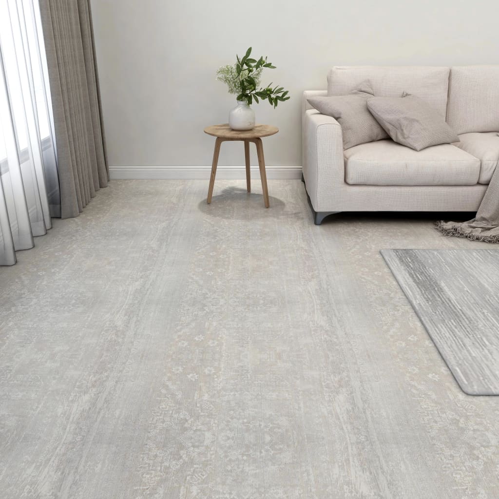 VidaXL floorboards 20 st self -adhesive 1.86 m² PVC light gray