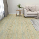 VidaXL floorboards 20 st self -adhesive 1.86 m² PVC light brown