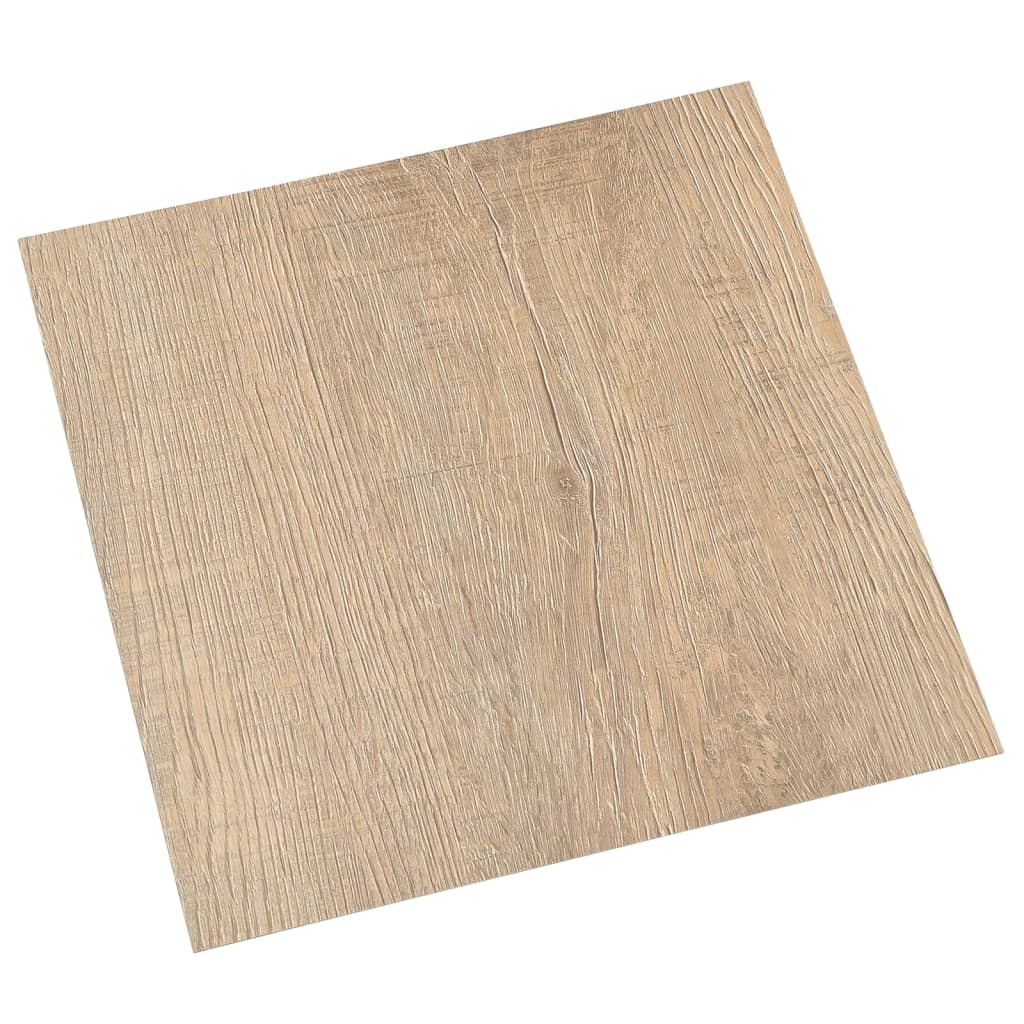 Tablas de piso Vidaxl 20 st autoadhesivo 1.86 m² PVC Brown