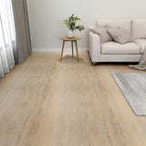 Tablas de piso Vidaxl 20 st autoadhesivo 1.86 m² PVC Brown