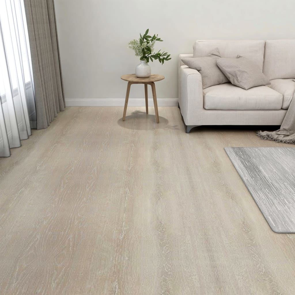 Vidaxl Floorboards 20 St Self -Adhesive 1,86 m² PVC Beige