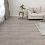 Vidaxl Floorboards 20 St auto-adhésif 1,86 m² PVC Taupe