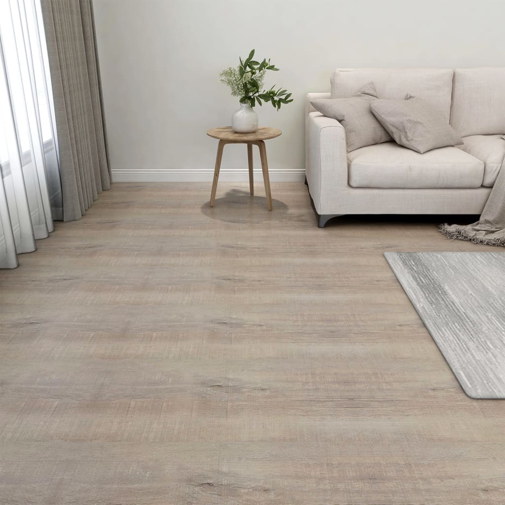 Vidaxl Floorboards 20 STELF SELF -UDHÆNGELSE 1,86 M² PVC Taupe